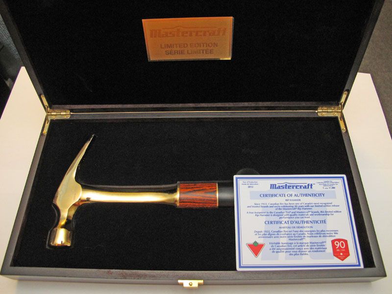 90th Anniversary Canadian Tire Tools Collector's Forum